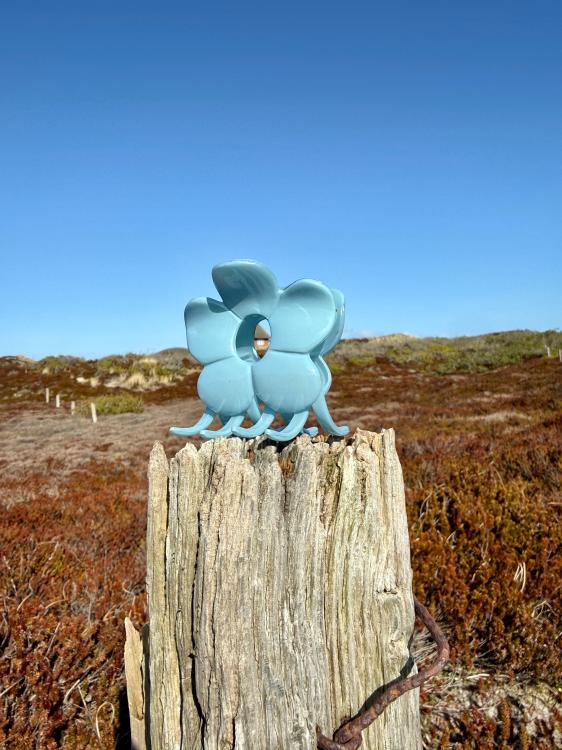 Helly Hair Haarklammer Bloom rauchblau