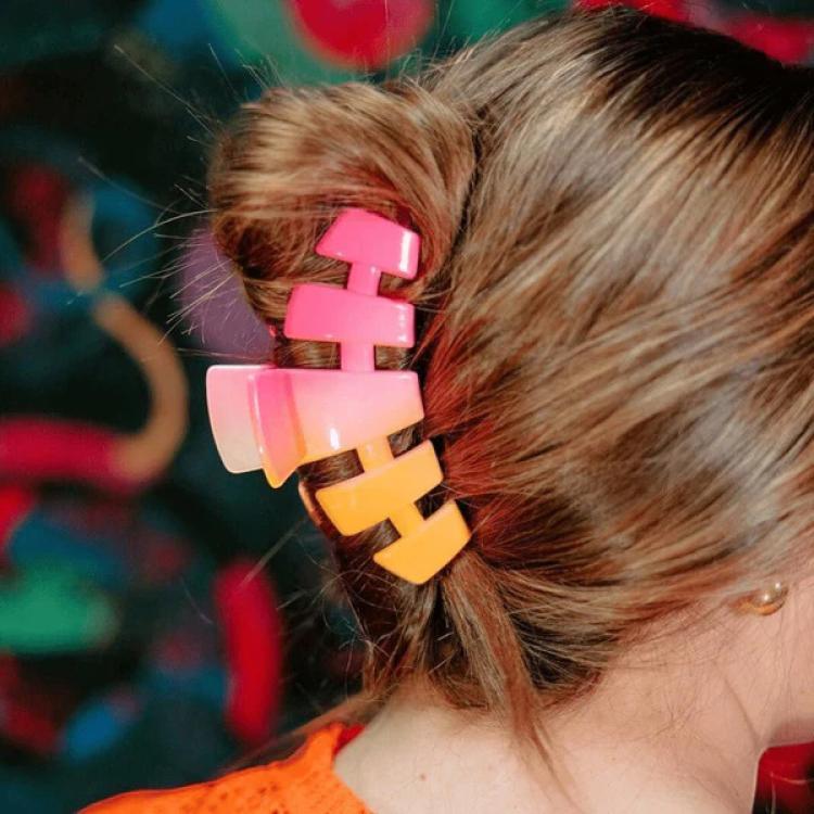 Teleties Classic Day Rave Hair Clip medium