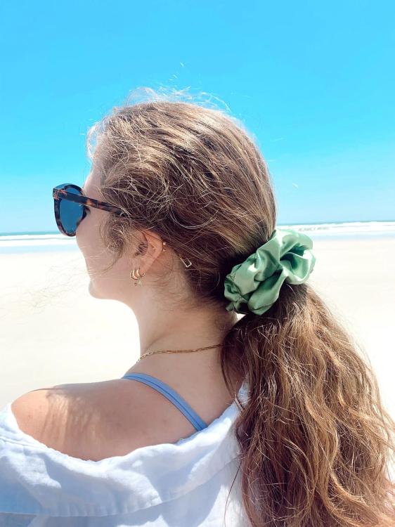 Beyond Scrunchies Matcha groß
