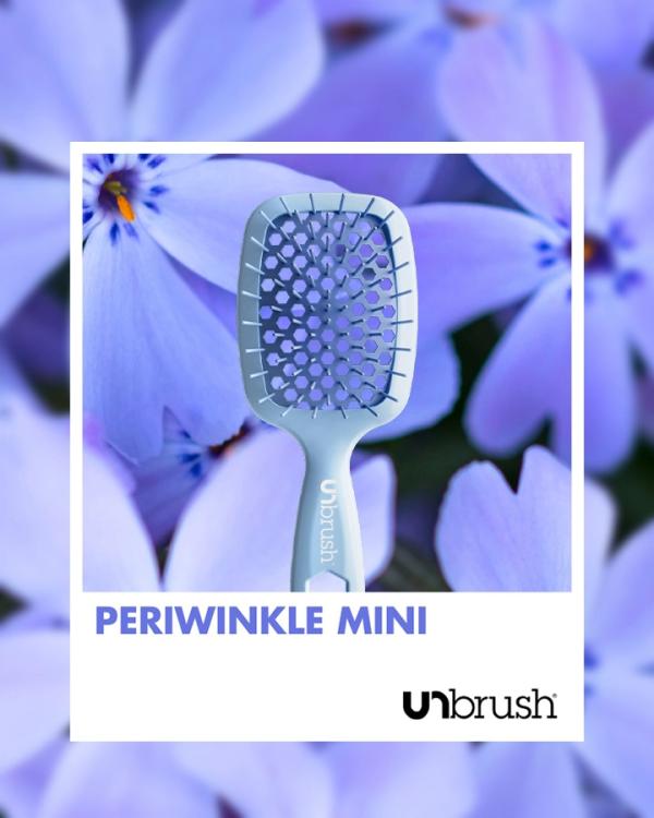 UNbrush Detangling Hair Brush Mini Periwinkle