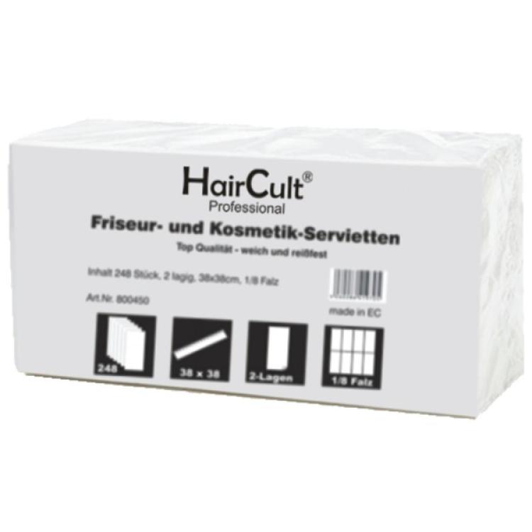 HairCult Friseur- Kosmetikservietten 2-lagig