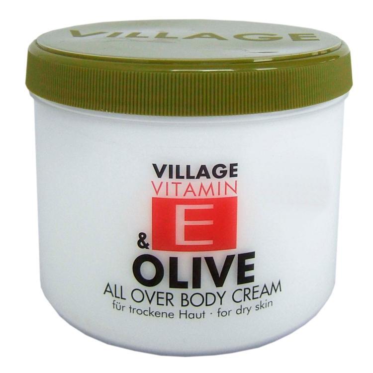 Village Vitamin E  Olive Bodycream 