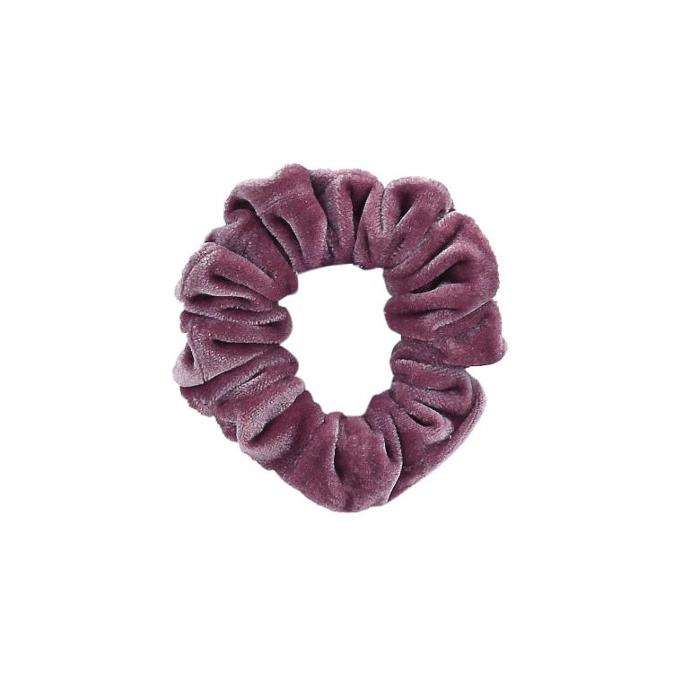 What a bun! Scrunchie Mini Velvet Dusty Pink