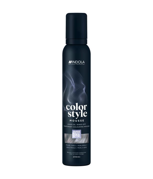 Indola Color Style Mousse Pearl Grey
