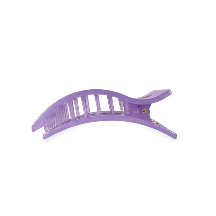 Teleties Medium Flat Rectangle Hair Clip Lavender Mist