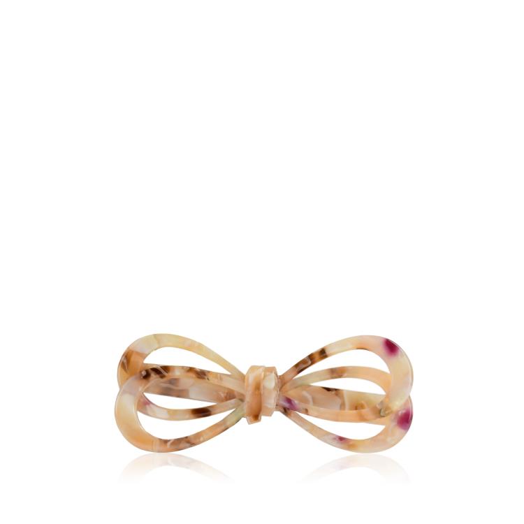 Helly Hair Hair Clip Schleife Marmor Hell