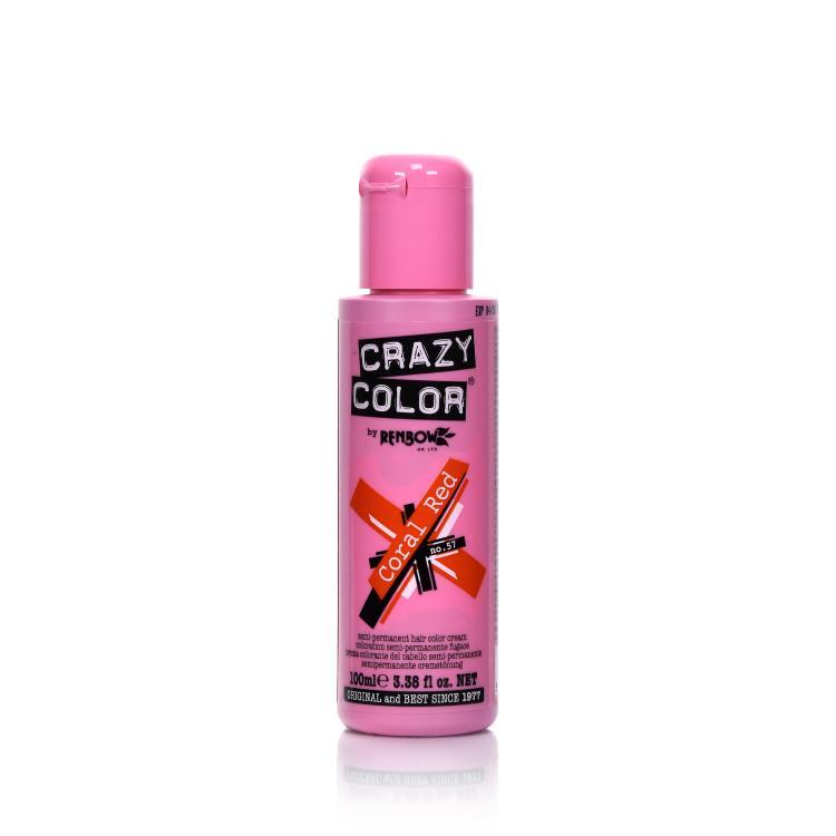 Crazy Color Cremetönung No. 57 Coral Red 