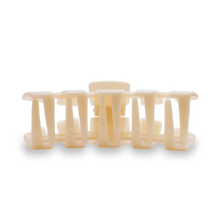 Teleties Classic Hair Clip Almond Beige groß