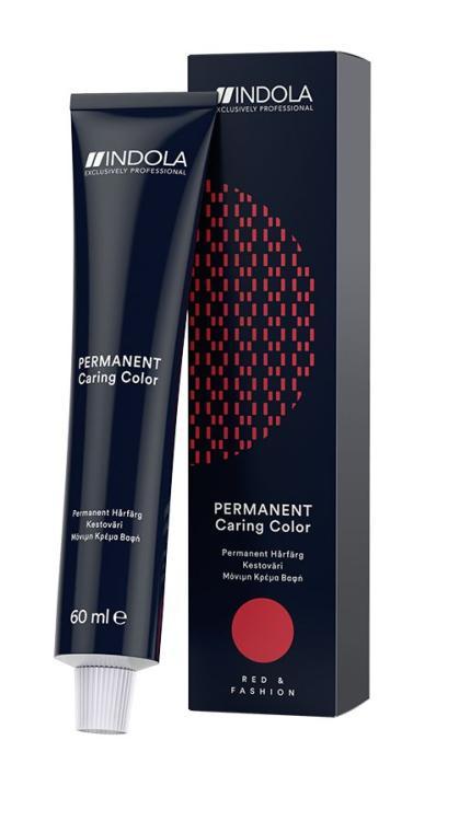 Indola Permanent Caring Color 4.60 Mittelbraun Rot Natur