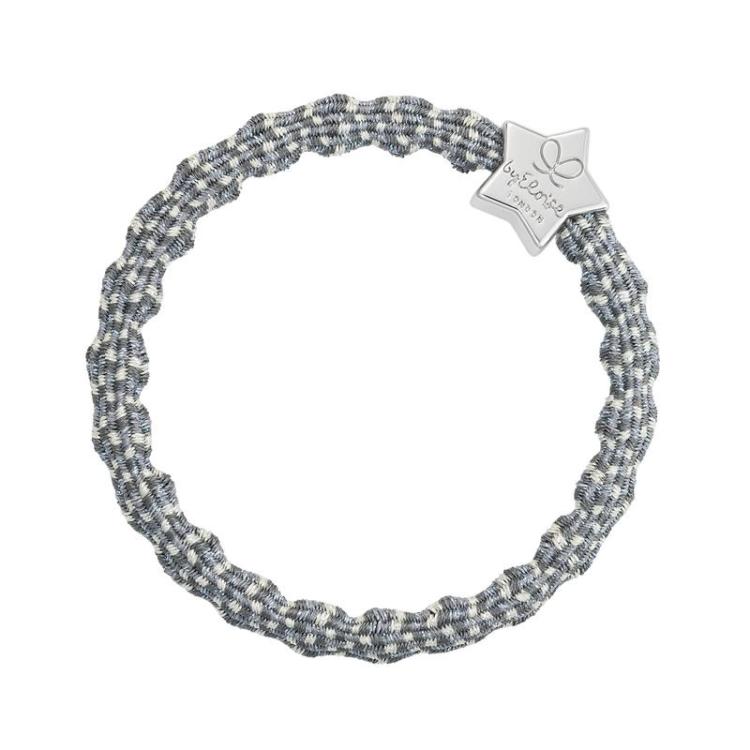 ByEloise London  Metallic Silver Star Ash