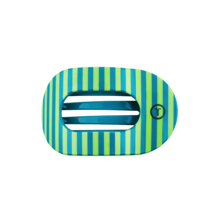 Teleties Flat Round Clip medium Cabana Cutie