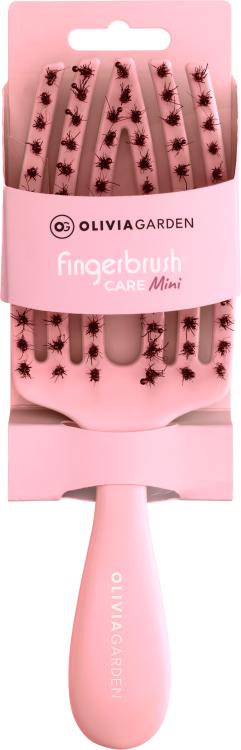 Olivia Garden Fingerbrush Care Mini Pink