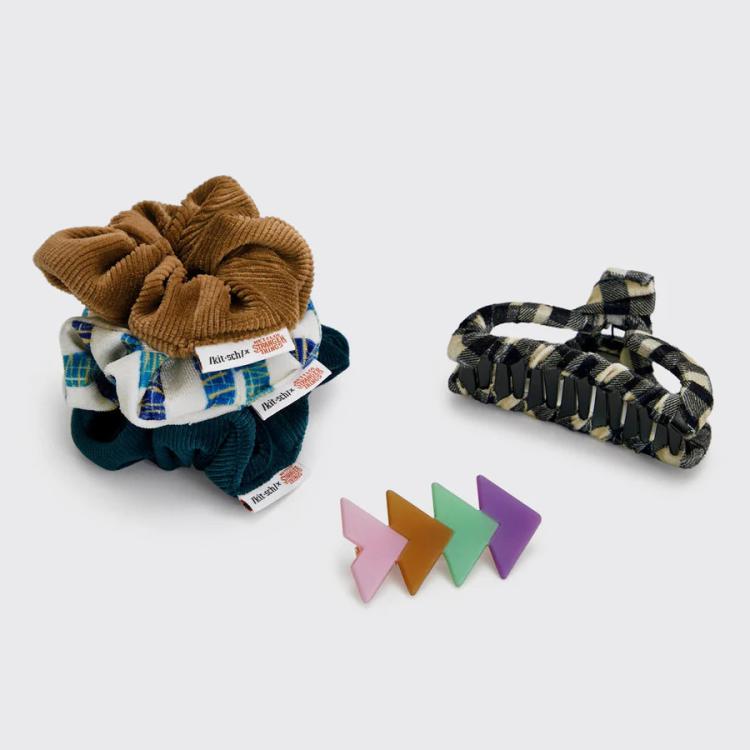 Kitsch  Willkommen in Kalifornien: 5er-Set Haarschmuck