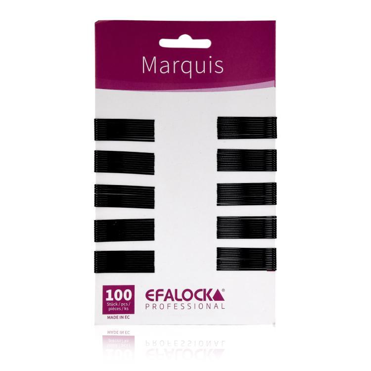 Efalock Marquis  4cm schwarz 100 Stk