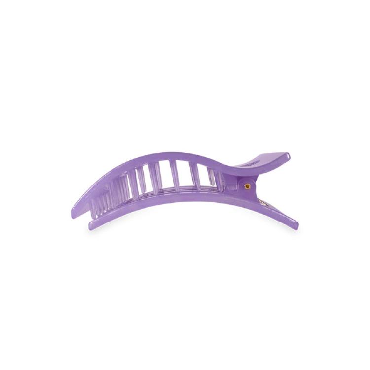 Teleties Small Flat Rectangle Hair Clip Lavender Mist