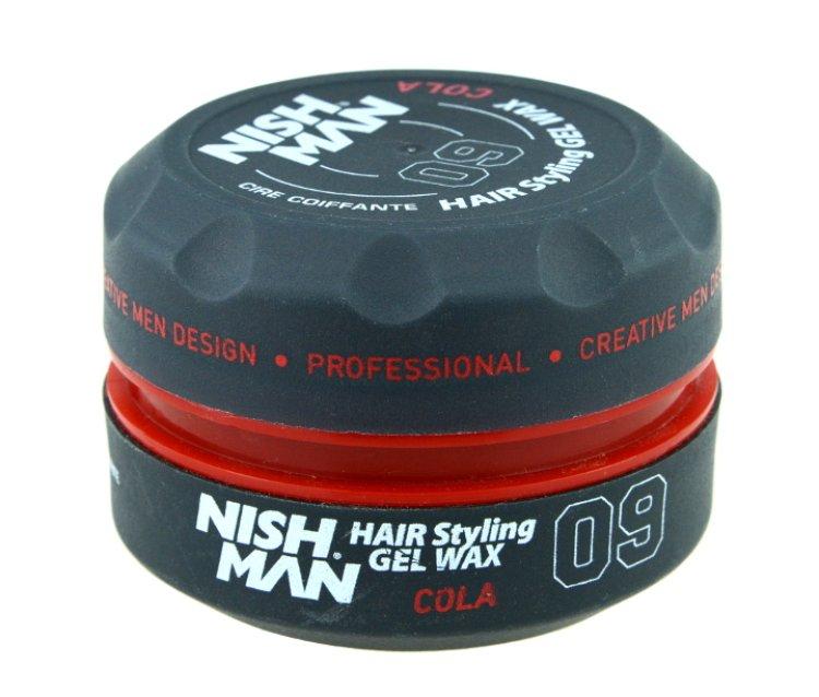 Nishman Hair Styling Gel Wax 09 Cola