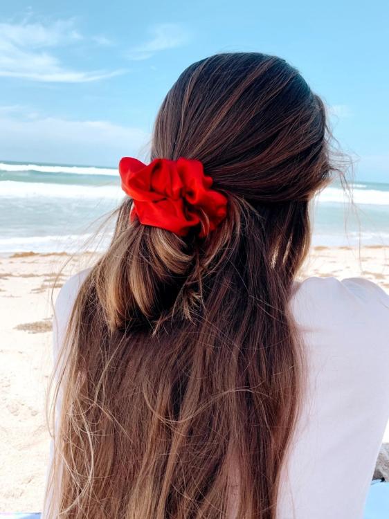 Beyond Scrunchies Sangria groß