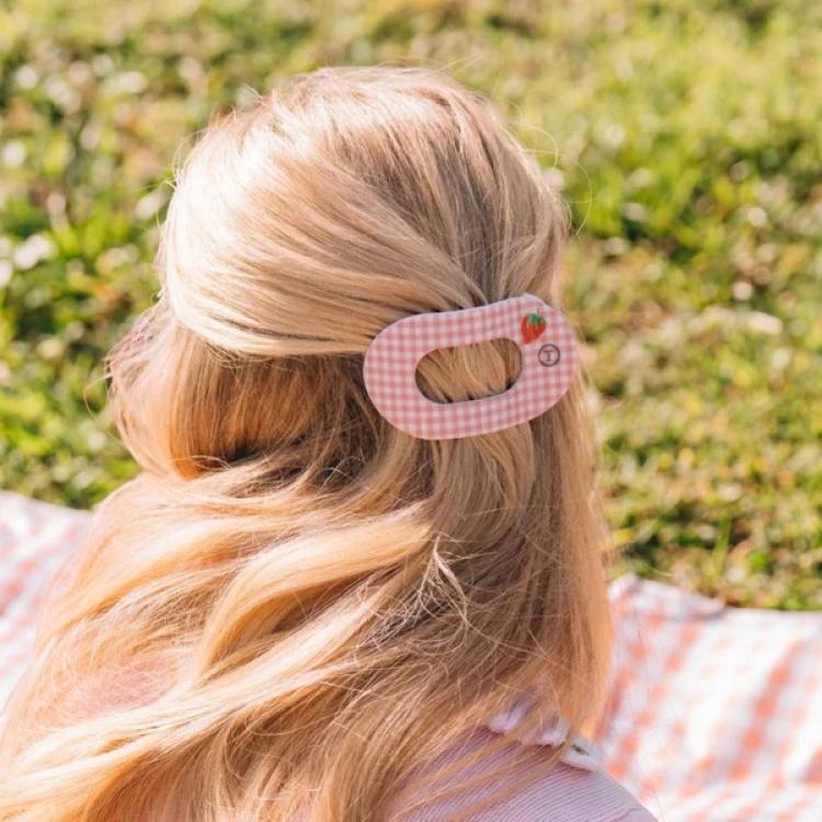 Teleties Flat Round Clip medium Handpicked