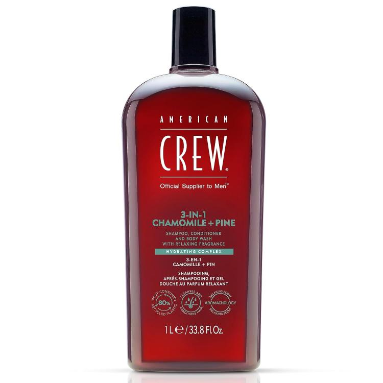 American Crew 3-in-1 Chamomilie + Pine hair-body-wash