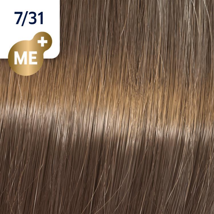 Wella Koleston Perfekt me 7/31 Mittelblond Gold-Asch