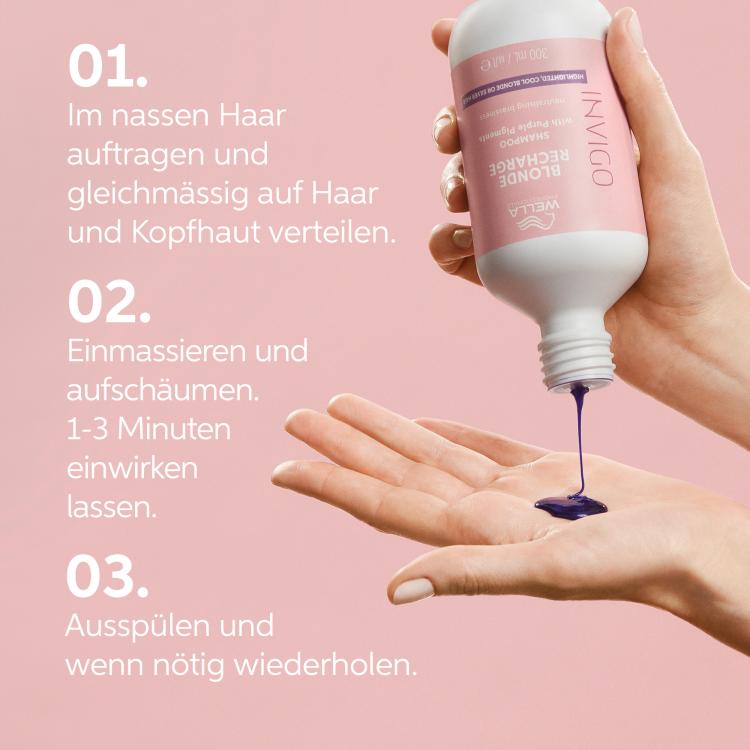 Wella Invigo Blonde Recharge Shampoo