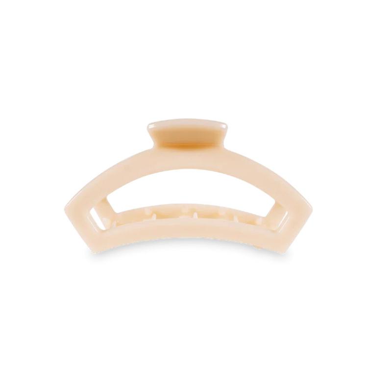Teleties Open Hair Clip klein Almond Beige