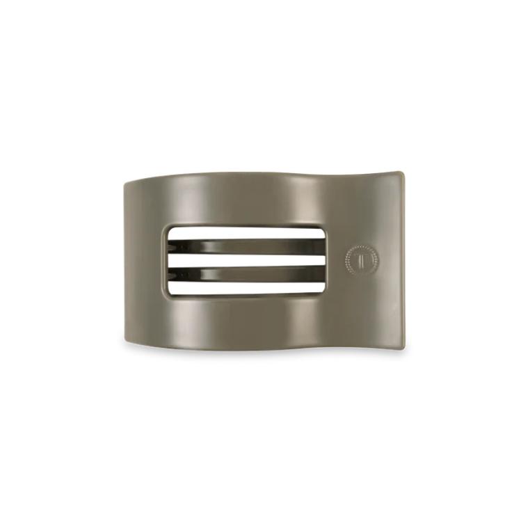 Teleties Small Flat Rectangle Hair Clip Sage Aint So