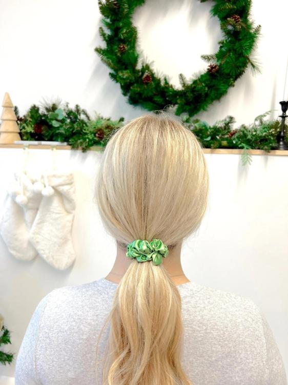 Beyond Scrunchies Matcha skinny