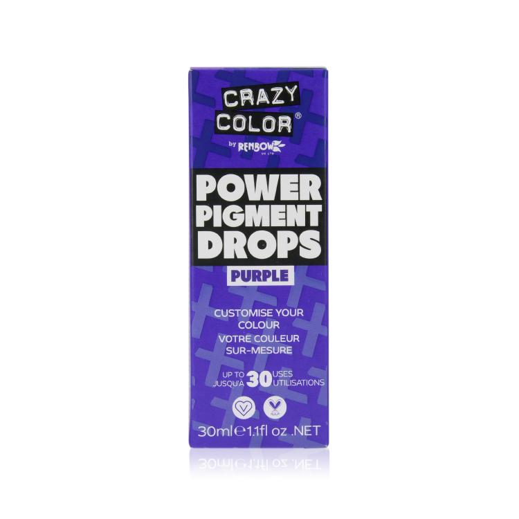 Crazy Color Power Pigment Drops Purple