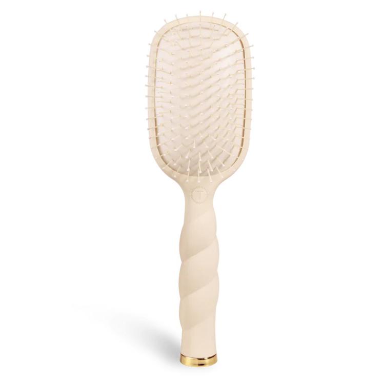 Teleties Detangler Brush for Medium Hair Tan