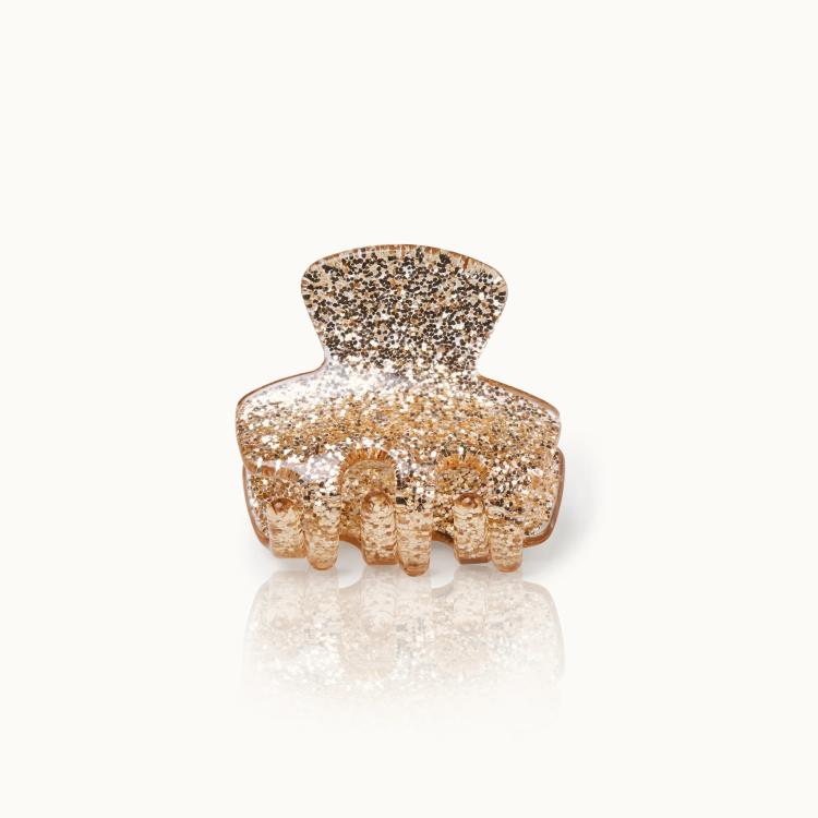 By Vivi Haarklammer Klein Gold Glitzer