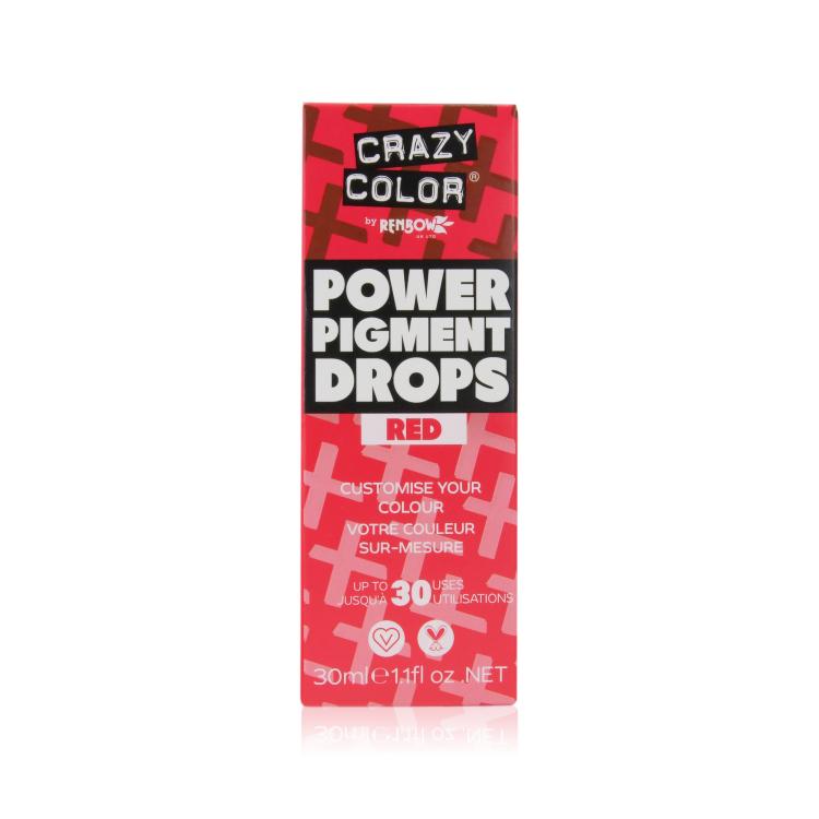 Crazy Color Power Pigment Drops Red