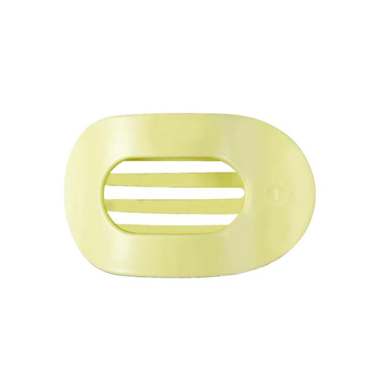 Teleties Flat Round Clip medium Aloe, There!