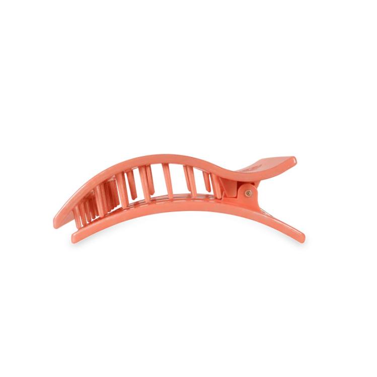 Teleties Medium Flat Rectangle Hair Clip Dreamsicle