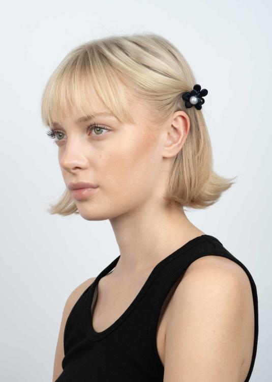 Sui Ava Eva Classic  Flower Mini Midnight Blue
