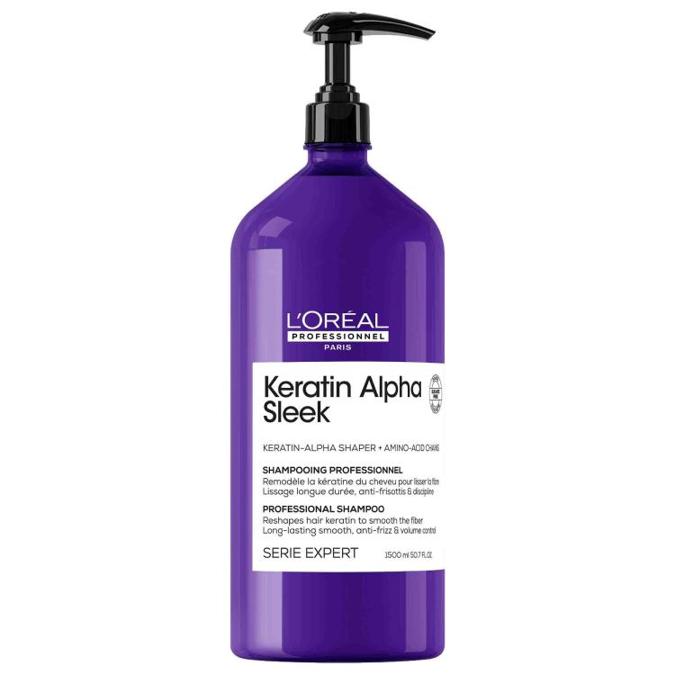 Loreal Keratin Alpha Sleek Shampoo