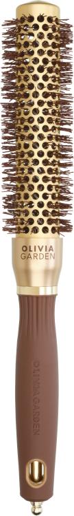 Olivia Garden Expert Blowout Speed Gold & Brown 25 mm