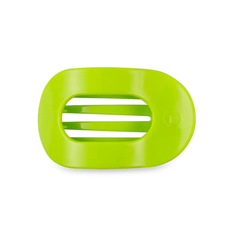 Teleties Flat Round Clip medium Summer Brights
