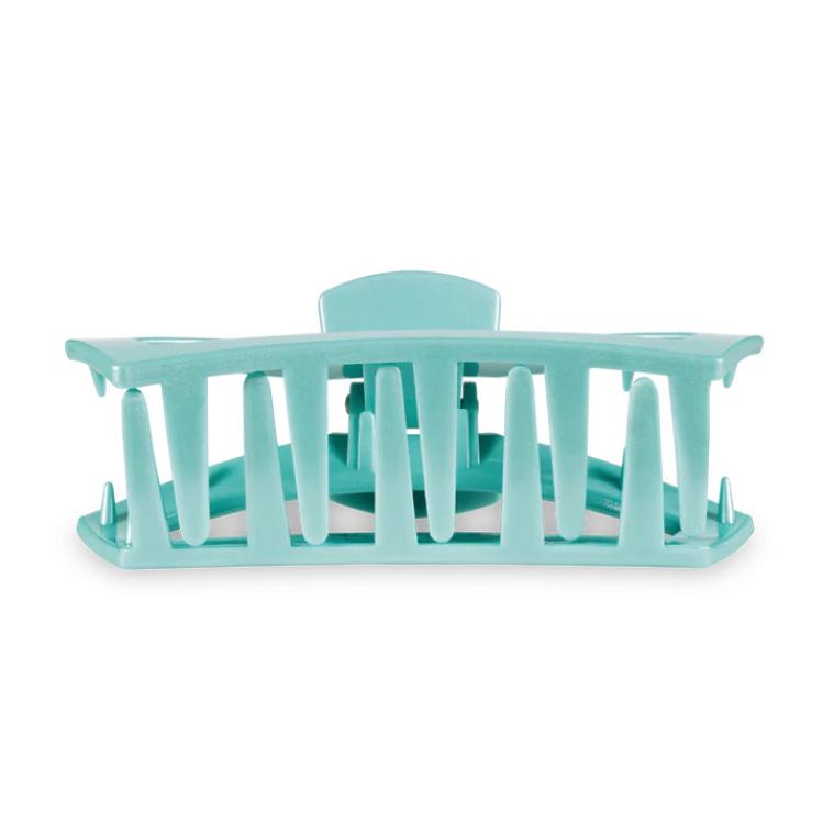 Teleties Open Hair Clip Totally Turquoise large