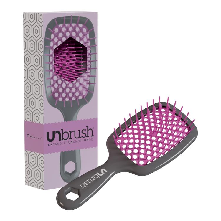 UNbrush Detangling Hair Brush Orchid