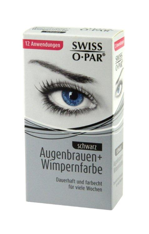 Swiss O-Par Augenbrauen + Wimpernfarbe schwarz