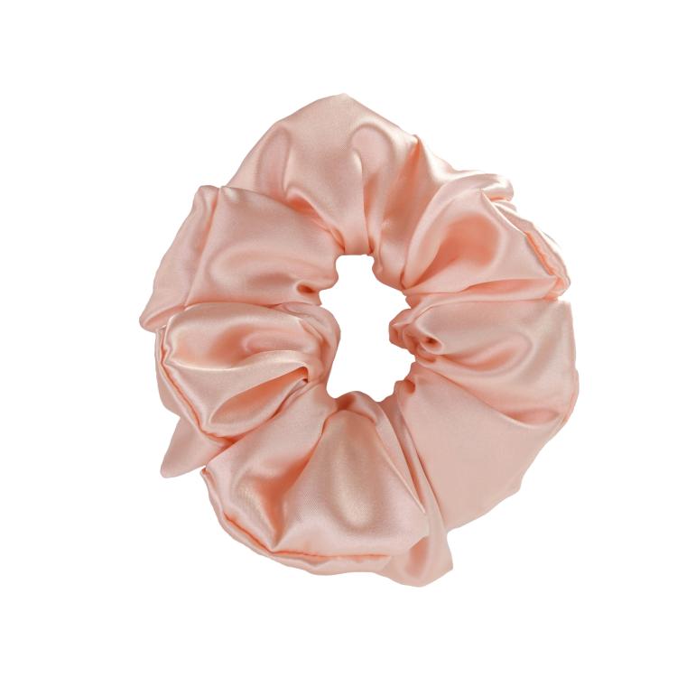 What a bun! Scrunchie Large Satin Peach