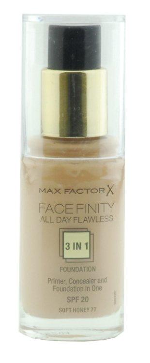 Max Factor Face Finity 3in1 Foundation 77 Soft Honey