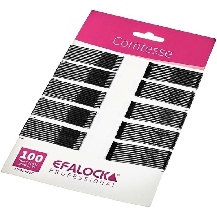 Efalock Comtesse Haarklemmen 5 cm schwarz