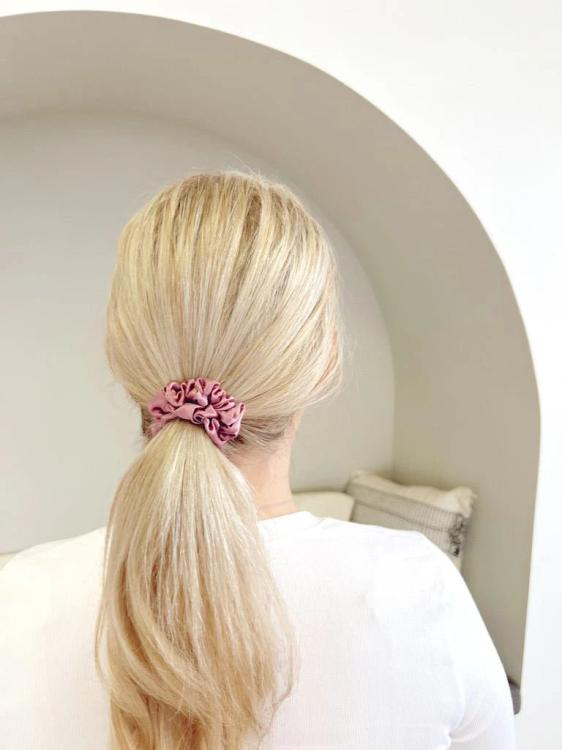 Beyond Scrunchies Mauve skinny