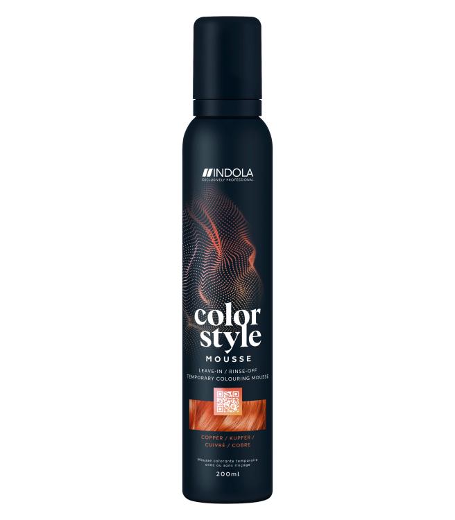 Indola Color Style Mousse Kupfer
