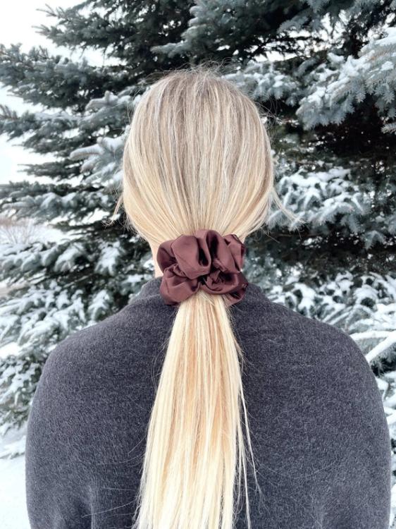 Beyond Scrunchies Espresso groß