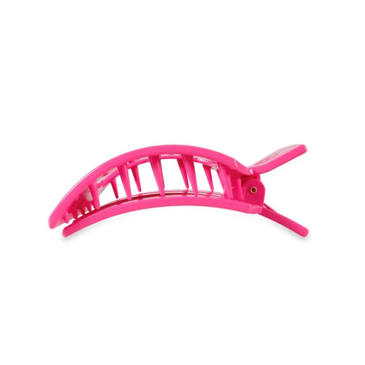 Teleties Large Flat Square Hair Clip Tropical Punch