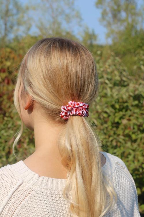 Beyond Scrunchies Red Gingham skinny