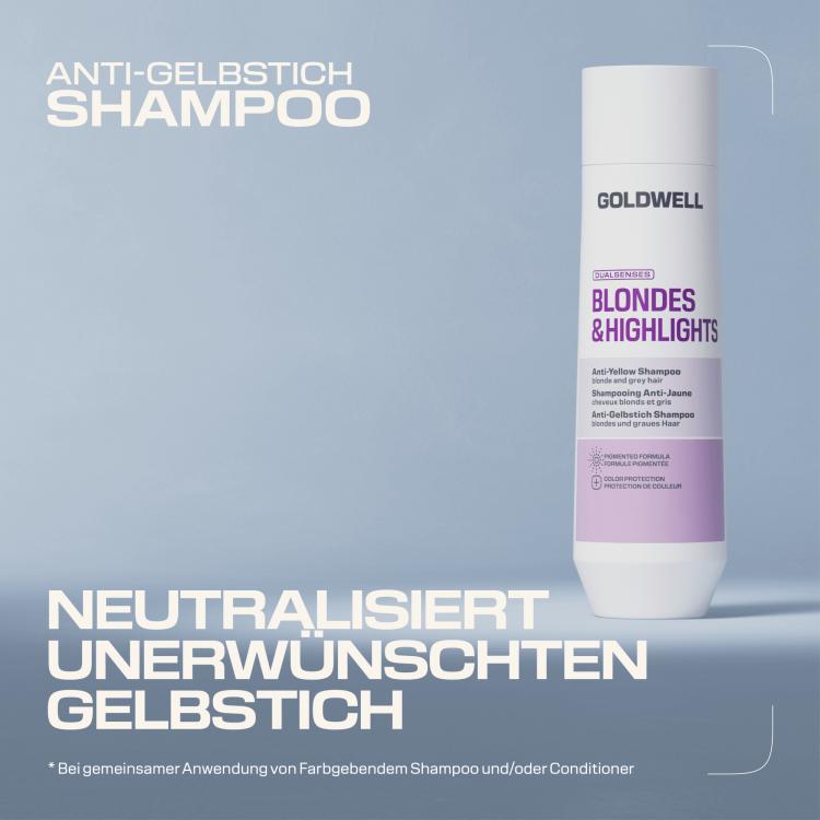 Goldwell Dualsenses Blondes & Highlights Anti-Yellow Shampoo